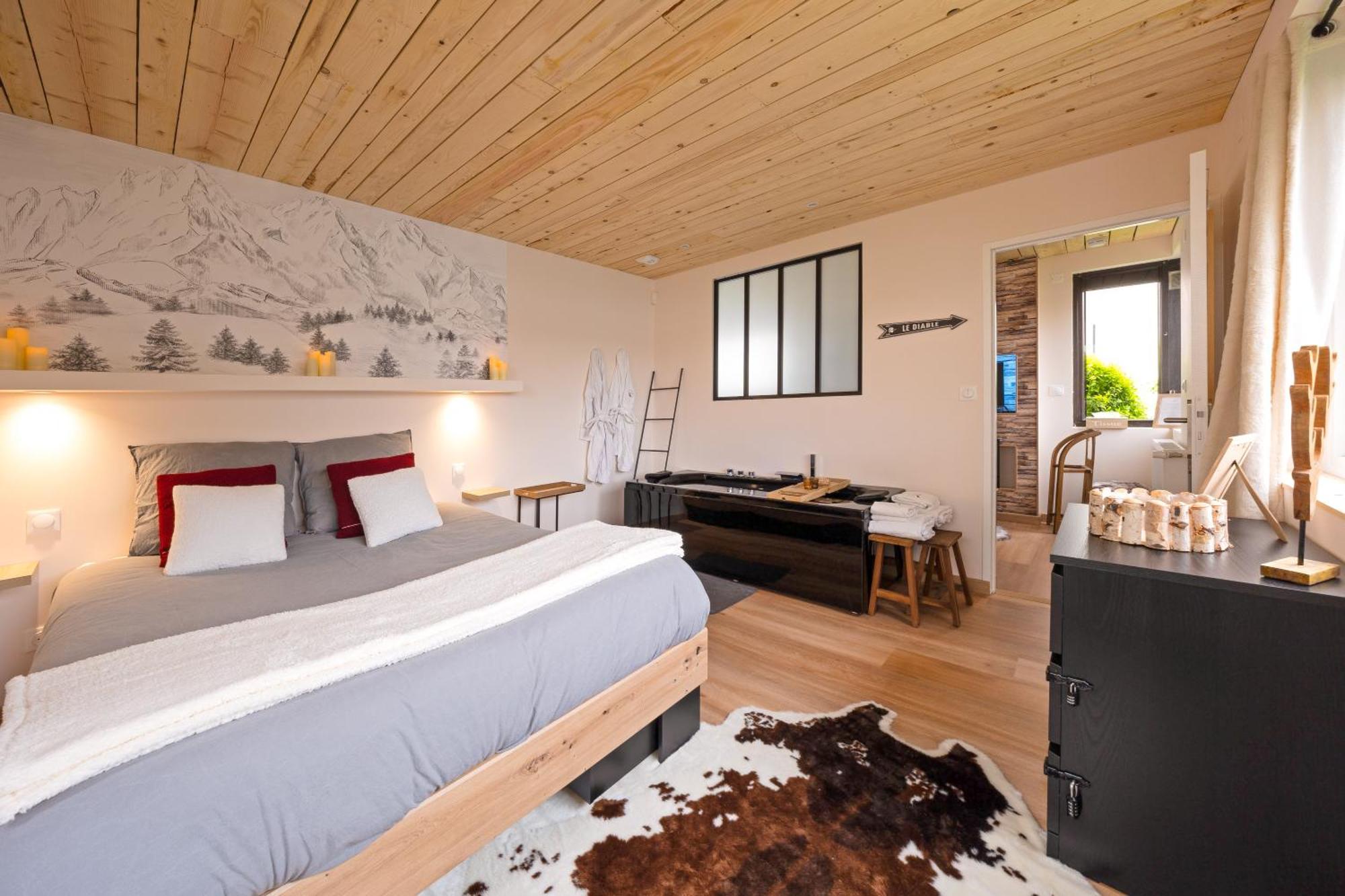 Suite Chalet K - Hyper Centre- Gare 圣沙蒙 外观 照片